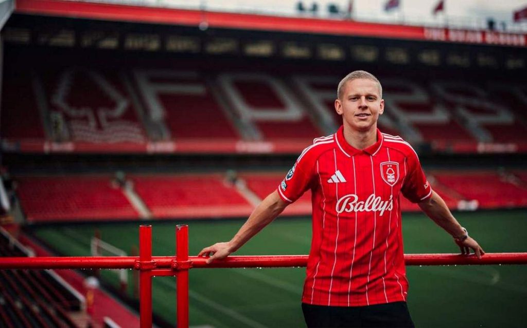 Зінченко не зіграє за «Ноттінгем Форест» у матчі проти «Манчестер Юнайтед» Олександр Зінченко.