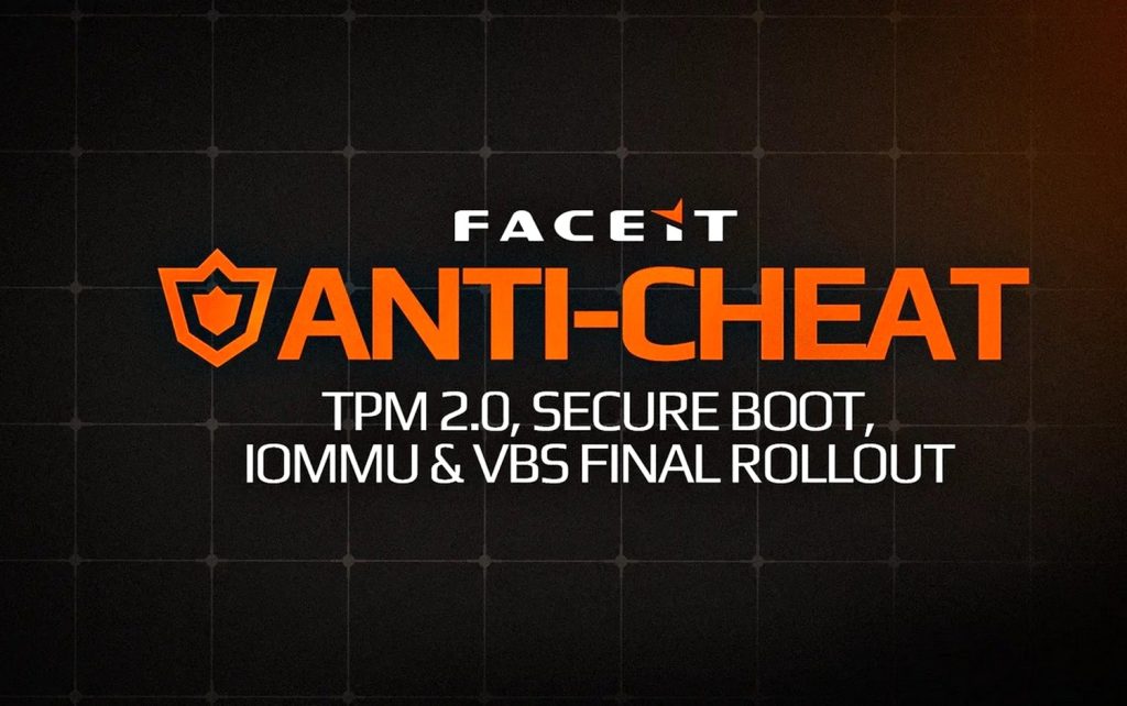 Кіберспортивна платформа Faceit припиняє підтримку Windows 10 Логотип Faceit.