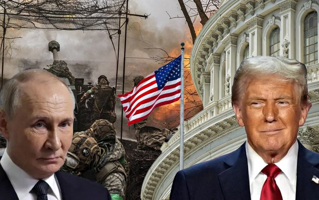 Володимир Путін і Дональд Трамп.