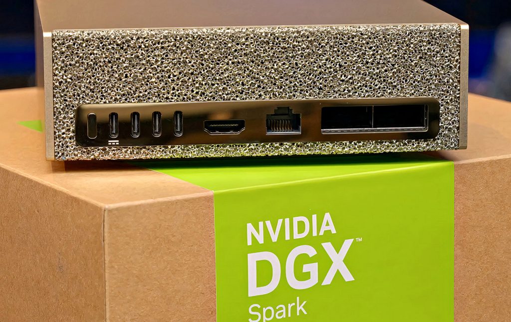 Результати тестування Cyberpunk 2077 на суперкомп’ютері NVIDIA DGX Spark (ФОТО) NVIDIA DGX Spark.