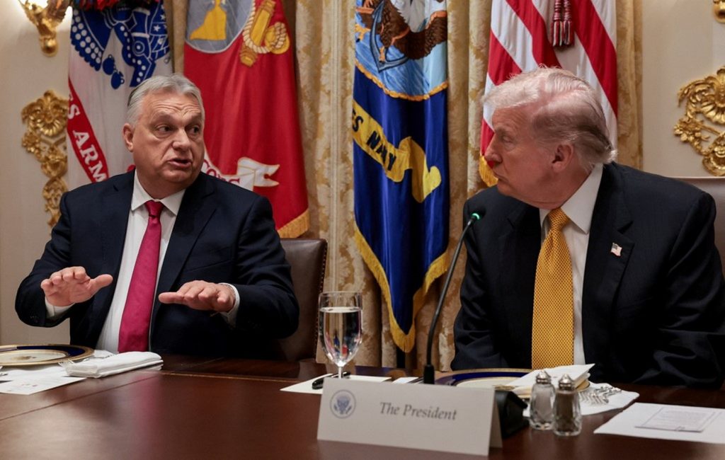 Віктор Орбан і Дональд Трамп.