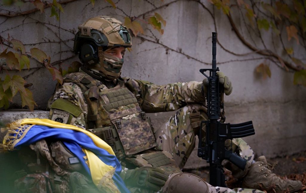 Боєць ЗСУ.