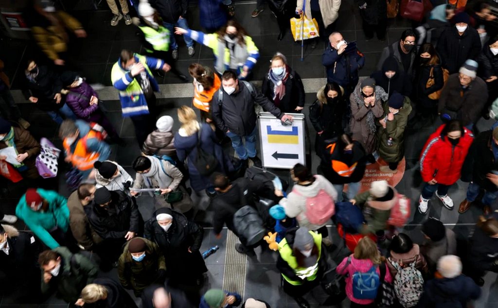 Українські біженці.