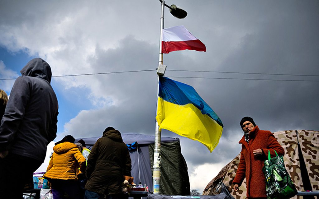 Українські біженці.