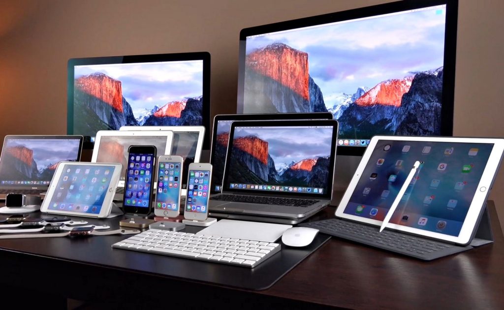 Пристрої Apple.