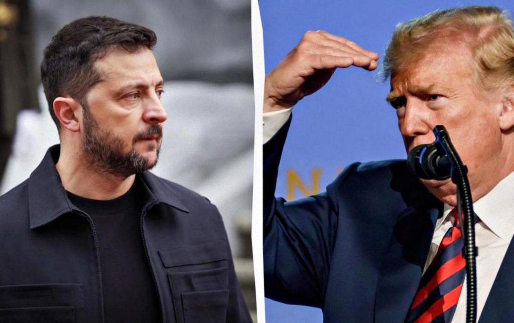 Володимир Зеленський і Дональд Трамп.