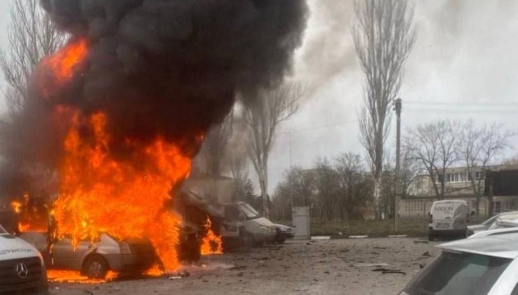 Атака на Запоріжжя.