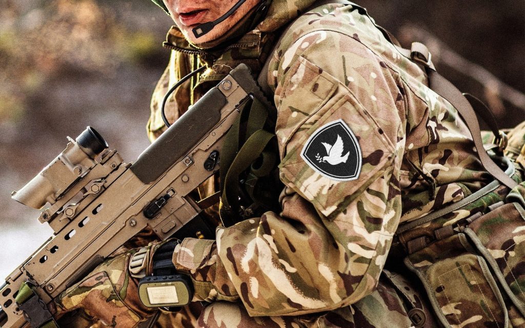 Британський солдат.