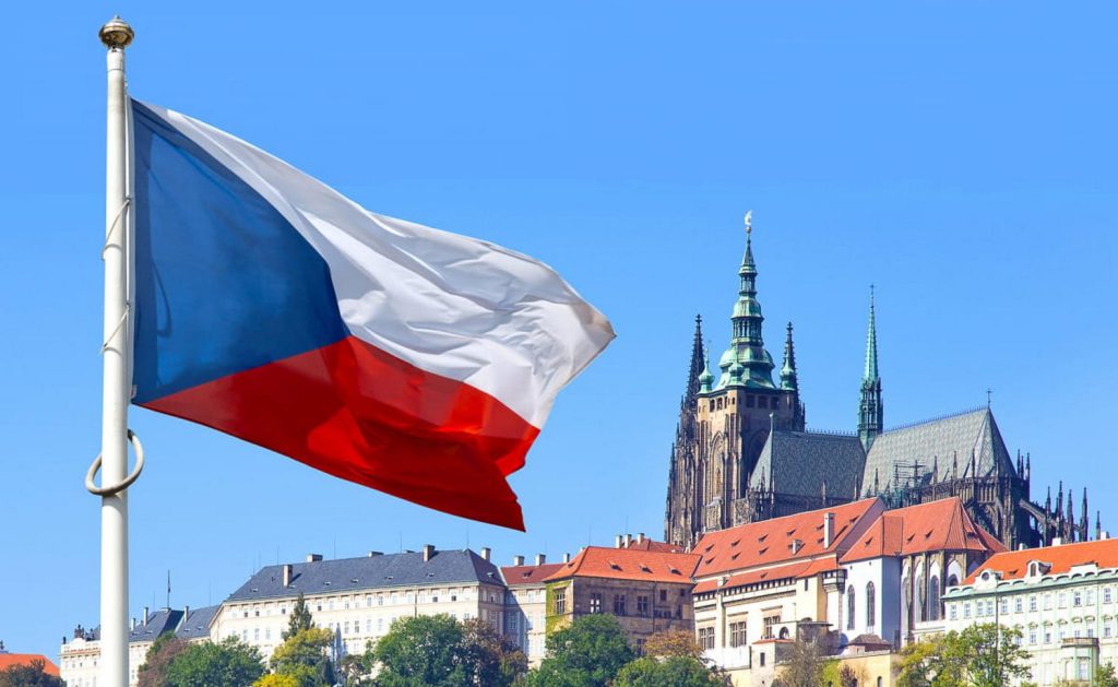 Прапор Чехії.