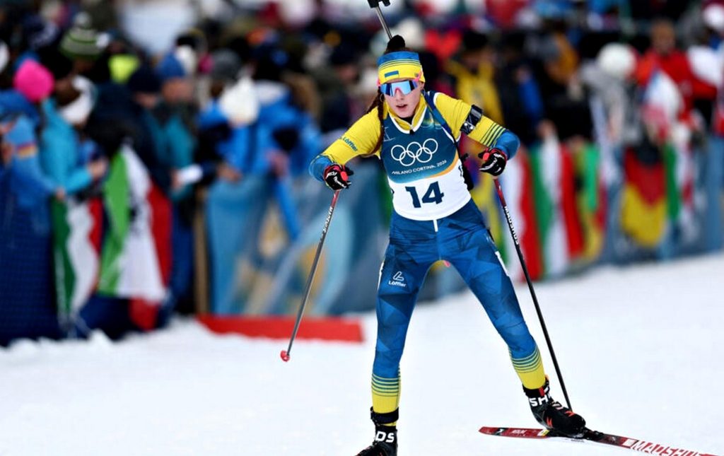 Українська спортсменка.