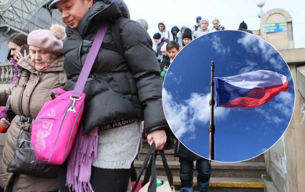 Українські біженці.