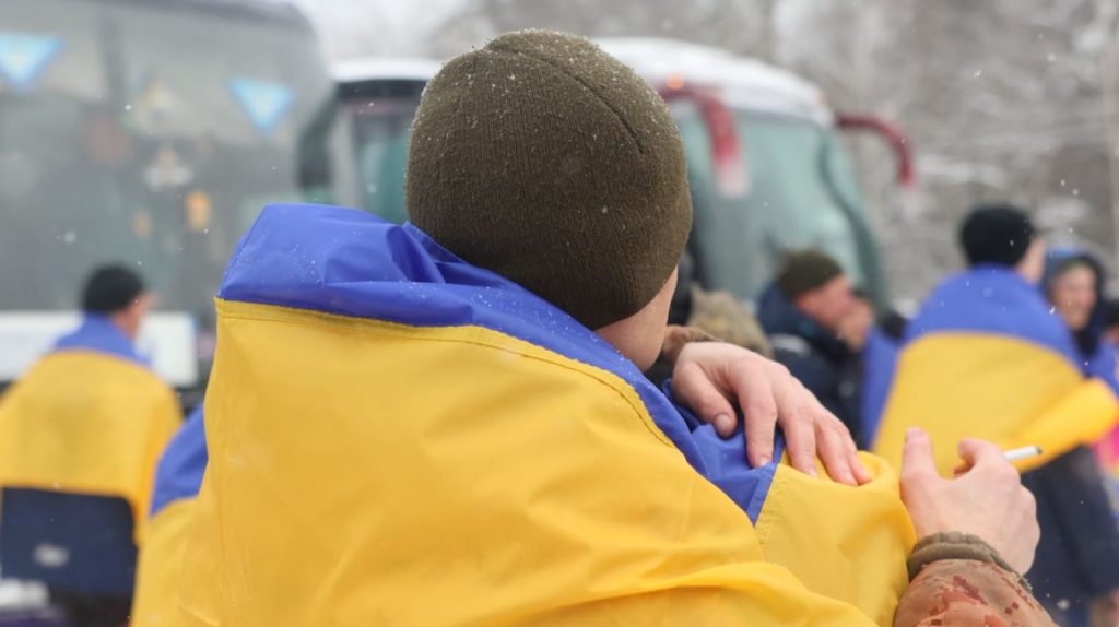 Звільнені полонені.