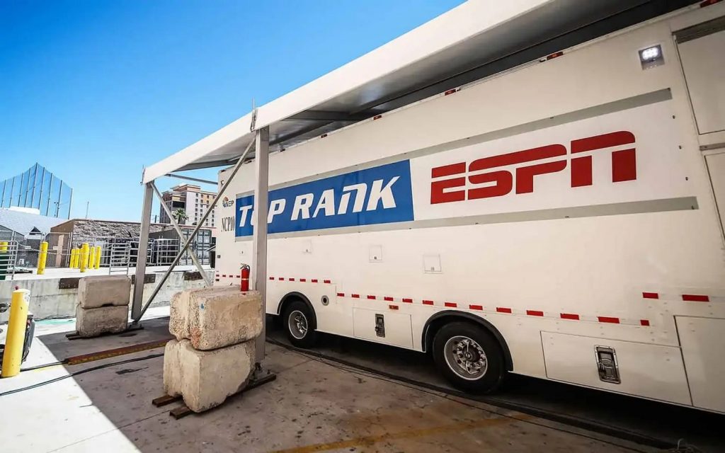 Top Rank та ESPN.