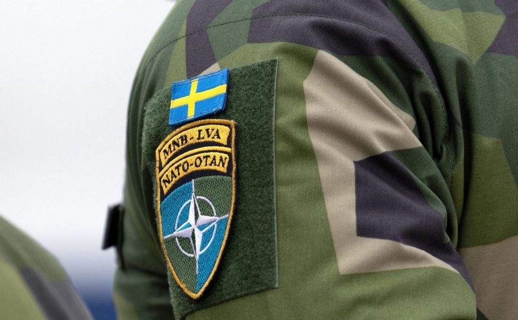 Шеврон ЗС Швеції.