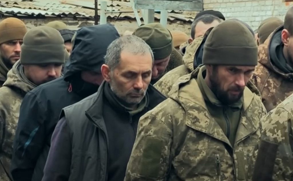 Полонені українці.