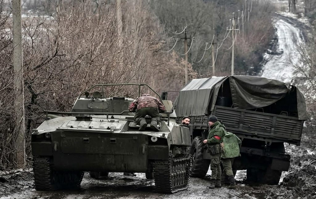 Наступ окупантів.