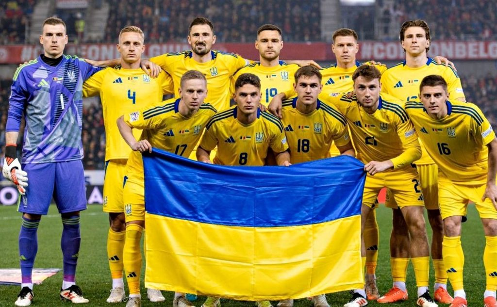 Збірна України з футболу.