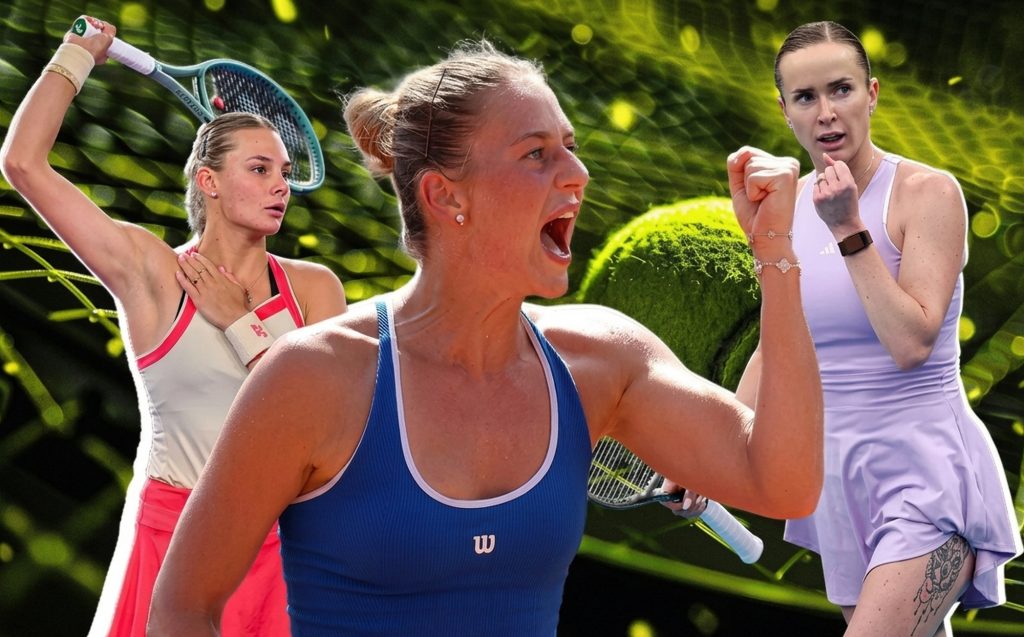 Українські тенісистки.