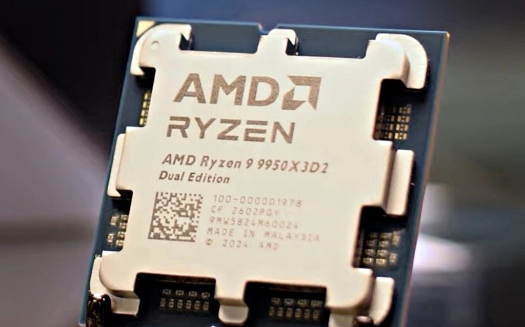 AMD Ryzen 9 9950X3D2.