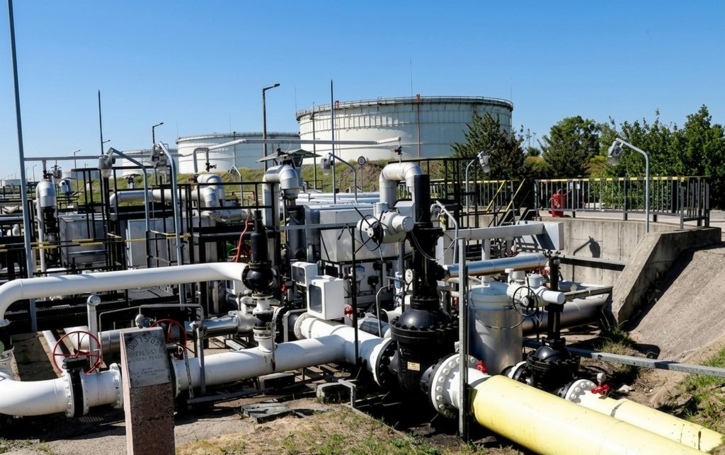 Нафтопровід.