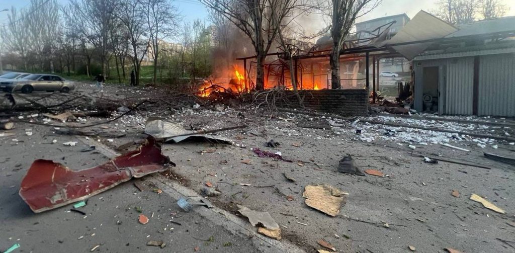 Удар по Запоріжжю.