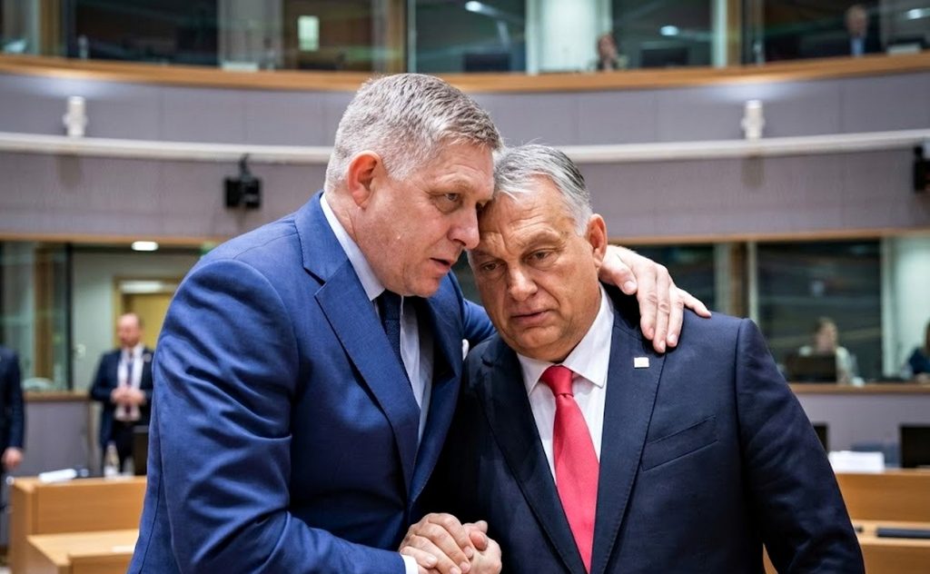 Роберт Фіцо та Віктор Орбан.