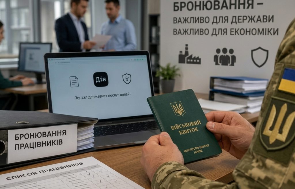 Бронювання.