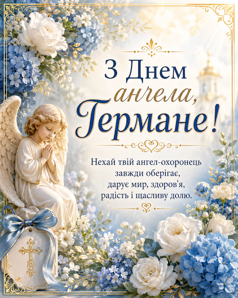 День ангела Германа 25 травня: що означає імʼя, традиції та кращі вітання у віршах, прозі, листівках