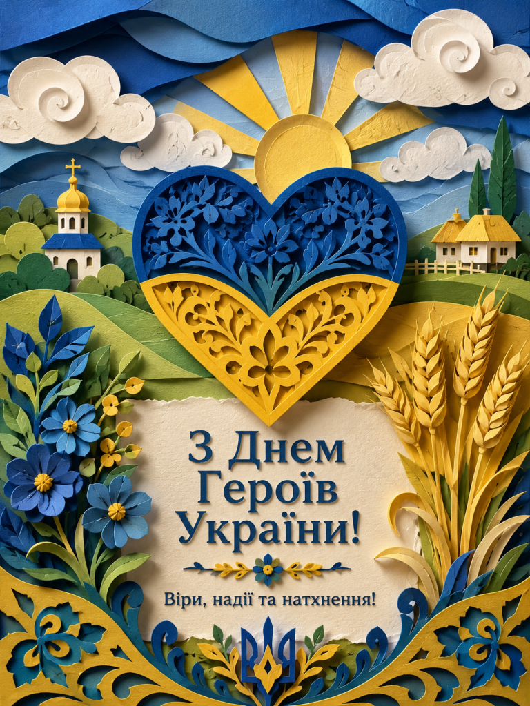 День Героїв Україні 2026: добірка патріотичних привітань у прозі, віршах, листівках та SMS