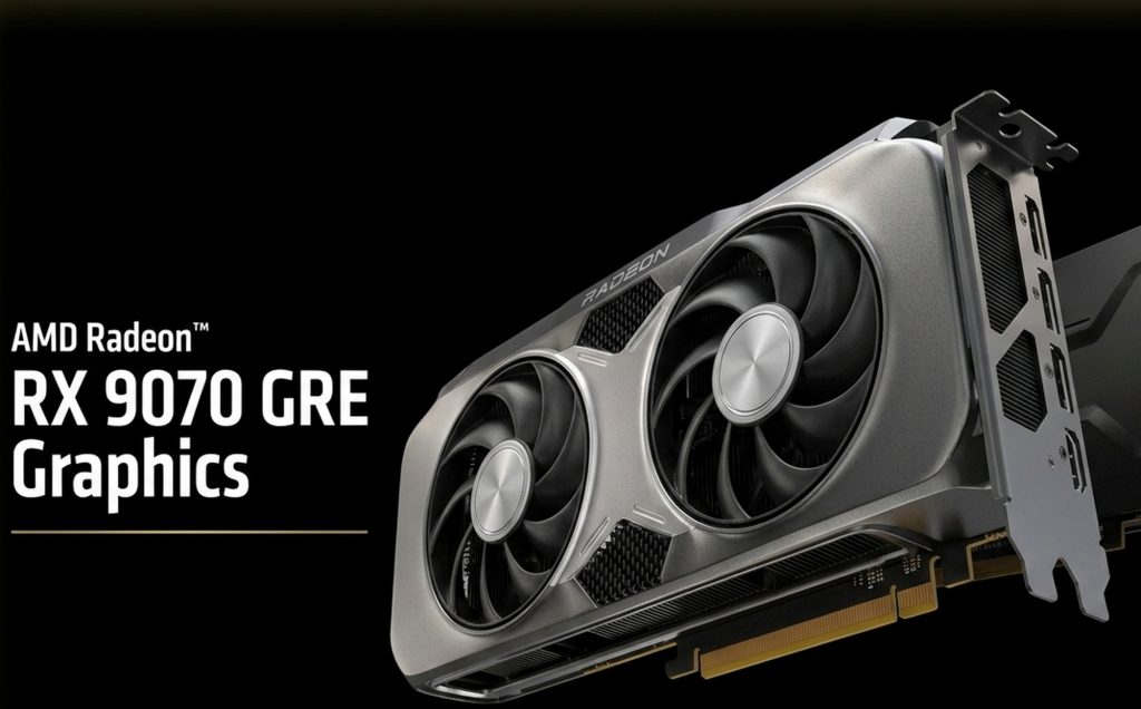 AMD Radeon RX 9070 GRE.
