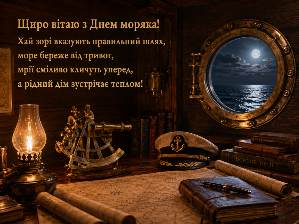 З Днем моряка 2026 в Україні: добірка щирих вітань у прозі, яскравих листівках, віршах та SMS