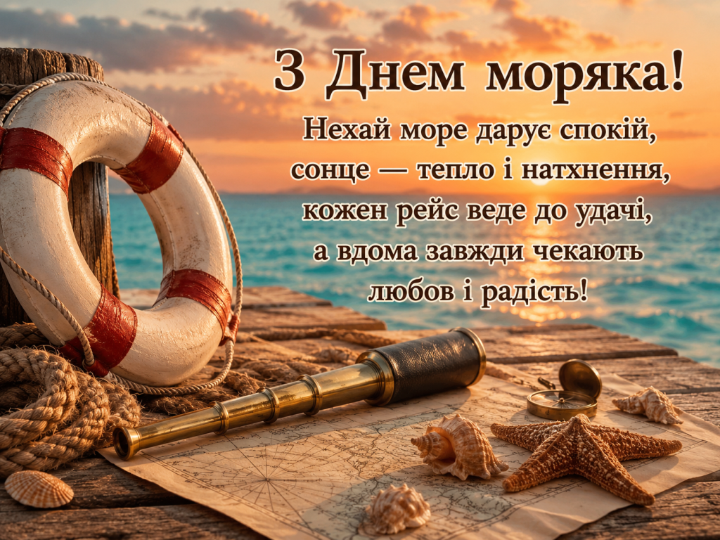 З Днем моряка 2026 в Україні: добірка щирих вітань у прозі, яскравих листівках, віршах та SMS
