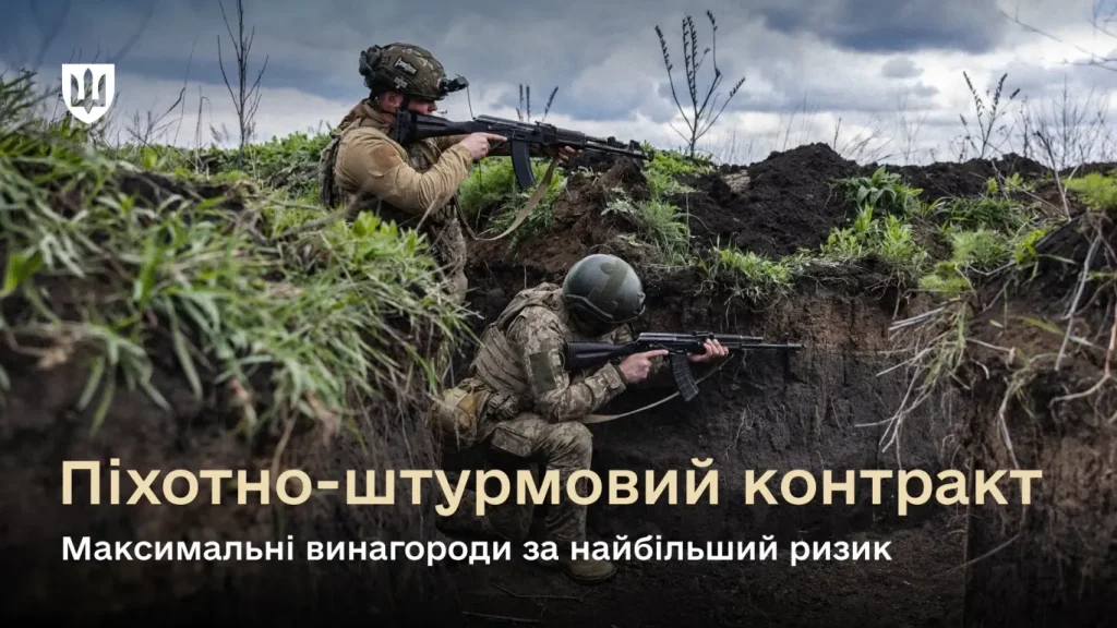 Піхотно-штурмовий контракт.