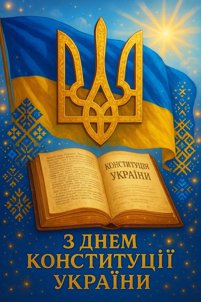 З Днем Конституції України 2026: найкращі привітання до свята у прозі, віршах, листівках та SMS