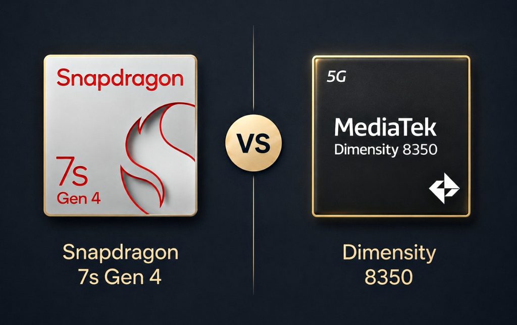 Snapdragon 7s Gen 4 та MediaTek Dimensity 8350.