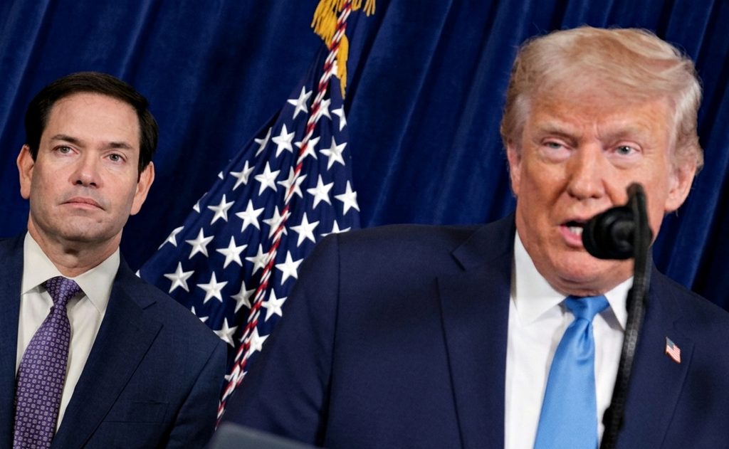 Дональд Трамп і Марко Рубіо.
