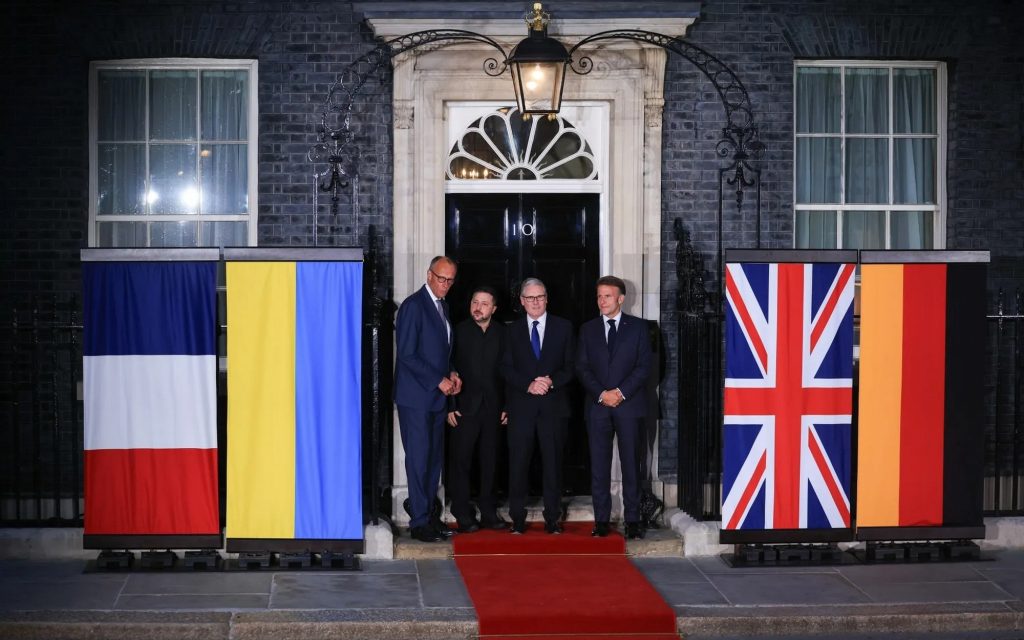 Лідери Європи та Зеленський.