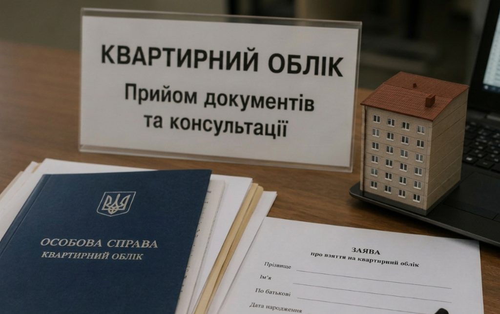 Квартирний облік.