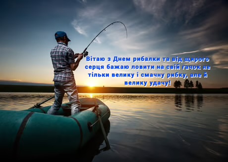 З Днем рибалки 2026 в Україні: привітання до свята у прозі, гарних листівках, віршах та SMS