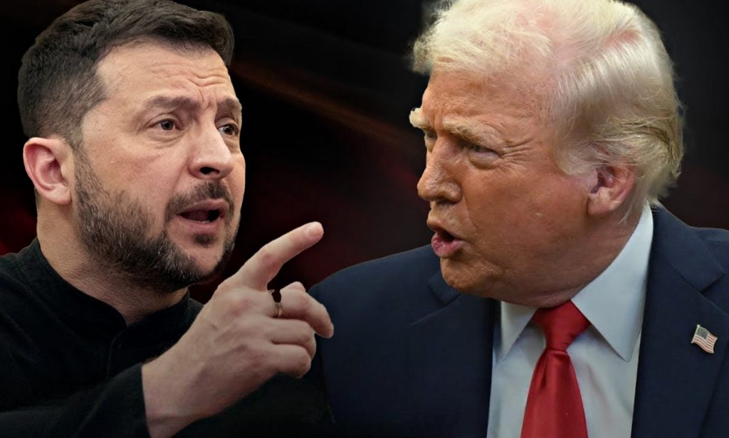 Зеленський та Трамп.