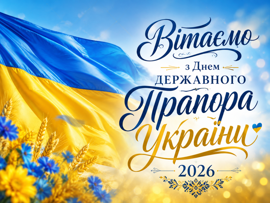 З Днем Державного Прапора України 2026: гарні вітання у прозі, коротких SMS, віршах і листівках Привітання до Дня Державного Прапора України 2026.