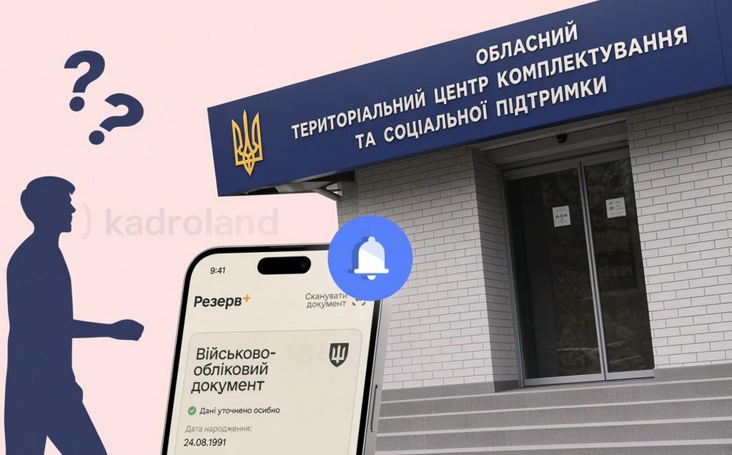 Резерв+ та ТЦК.