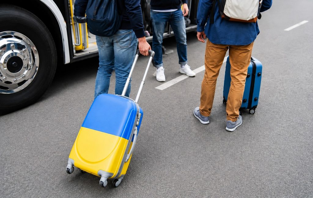 Українські чоловіки в ЄС.