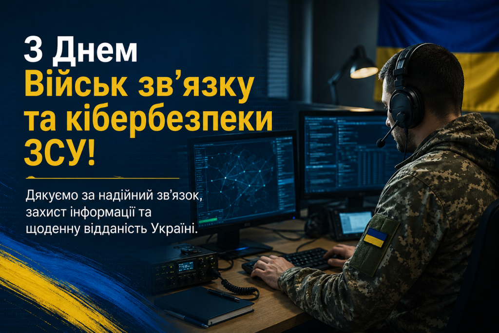 День Військ зв’язку і кібербезпеки ЗСУ 2026: привітання у віршах, прозі, SMS та листівках 