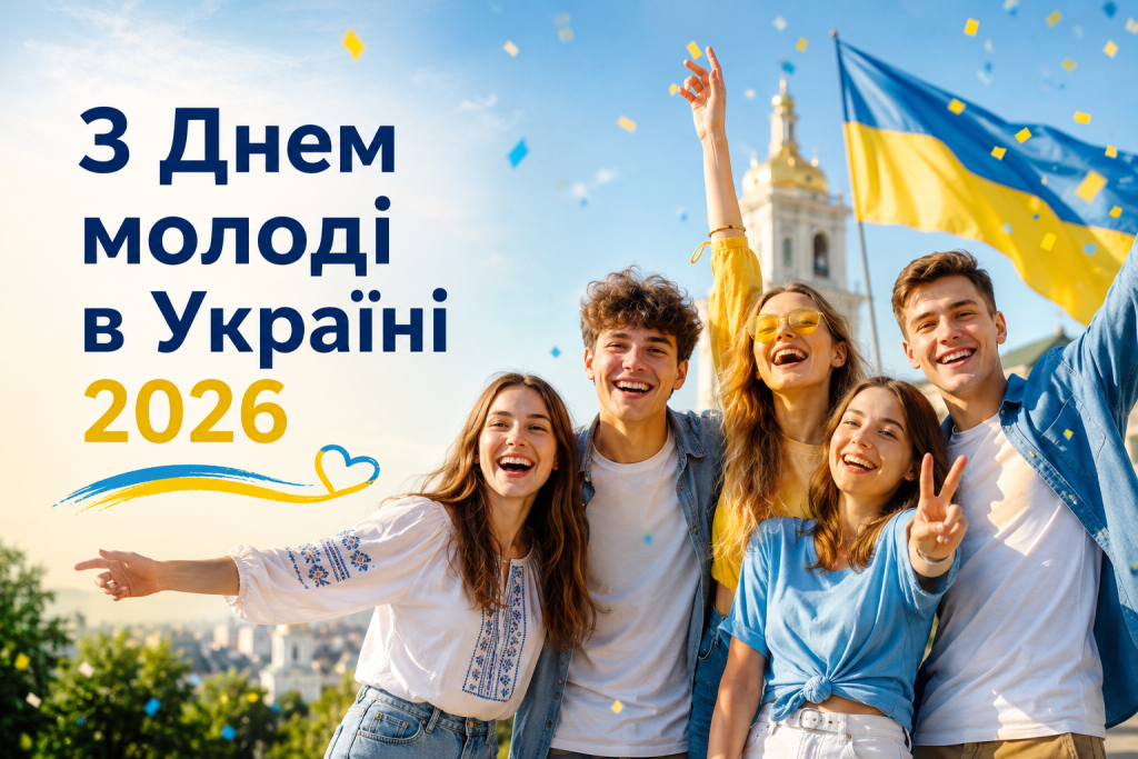З Днем молоді в Україні 2026: кращі привітання у віршах, прозі, святкових листівках та SMS День молоді.