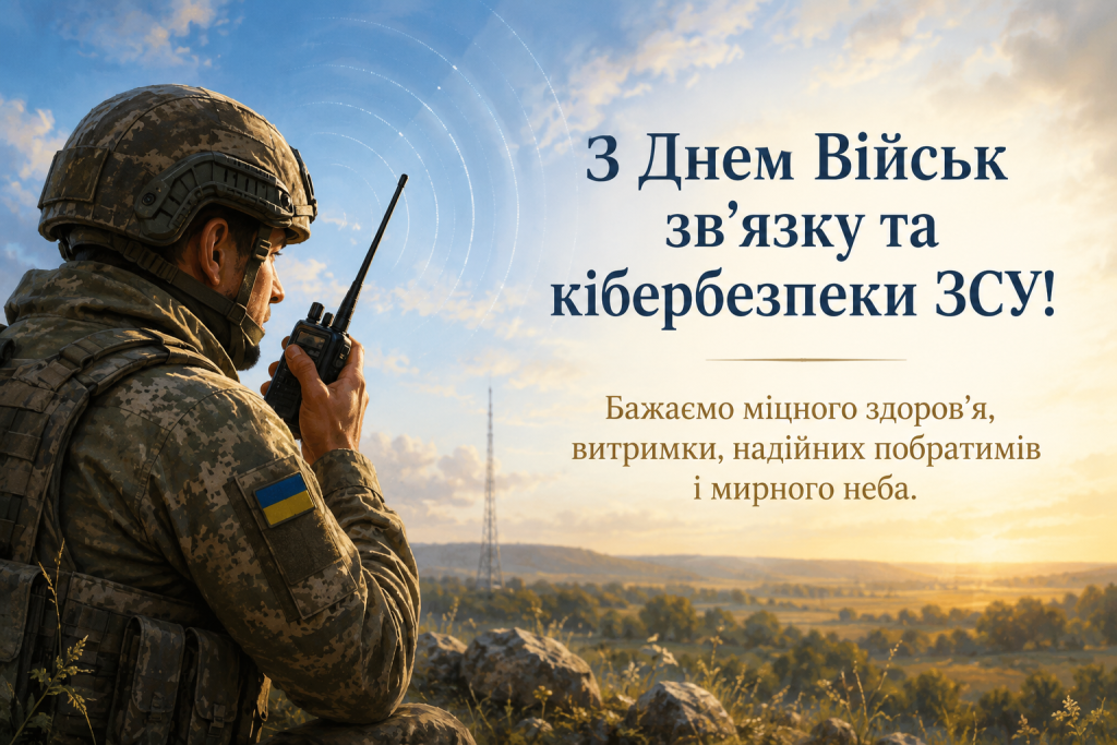 День Військ зв’язку і кібербезпеки ЗСУ 2026: привітання у віршах, прозі, SMS та листівках 