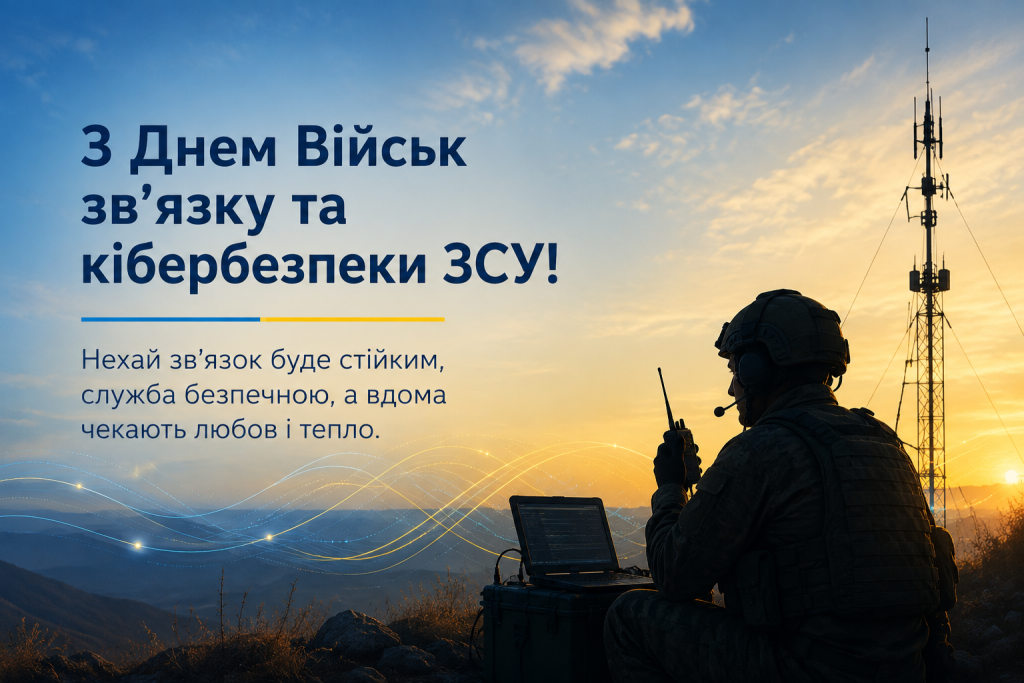День Військ зв’язку і кібербезпеки ЗСУ 2026: привітання у віршах, прозі, SMS та листівках 