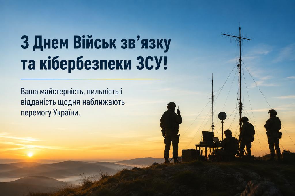 День Військ зв’язку і кібербезпеки ЗСУ 2026: привітання у віршах, прозі, SMS та листівках 