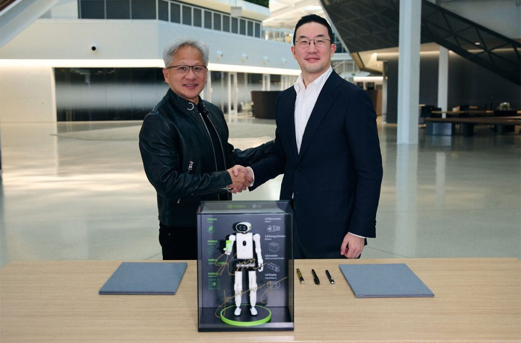 LG та NVIDIA створюють людиноподібного робота.