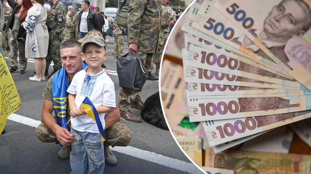 Матеріальна допомога дітям військових у 2026 році: хто може отримати до 70 000 грн Військовий з дитиною.